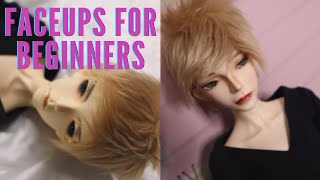 BJD Faceups for Beginners