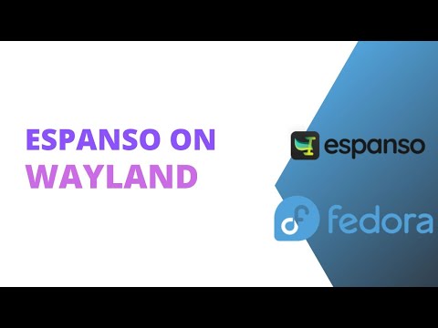 Install Espanso on Fedora Wayland