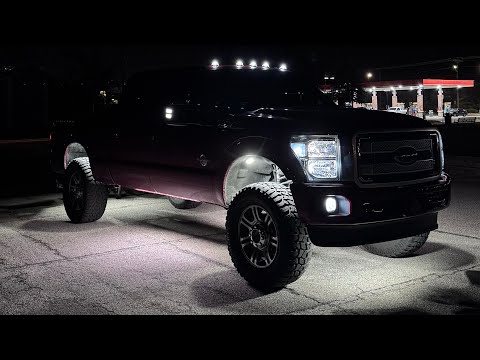 This F250 just got INSANELY better! (Build series pt.1 Lighting)