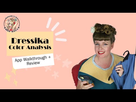 Dressika Seasonal Colour Analysis App Walkthrough - Curate Your Wardrobe Series