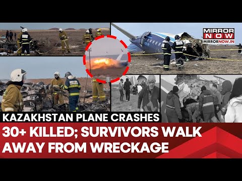 Kazakhstan Plane Crash: Survivors Walk Away From Wreckage, Shocking Video Out | 30+ Killed