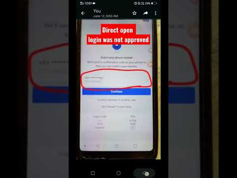 How to open login was not approved facebbok account - approve your login another phone are computer