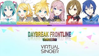 【SUPERloids 】DAYBREAK FRONTLINE (Color Coded Lyrics)【カバー】