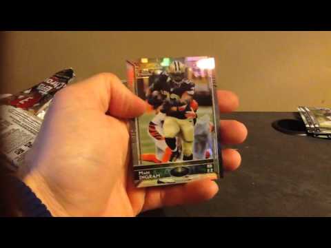 2015 Topps Chrome Football Box Break