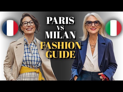 Paris vs. Milan Style: Timeless, Natural Fashion for Women 50+