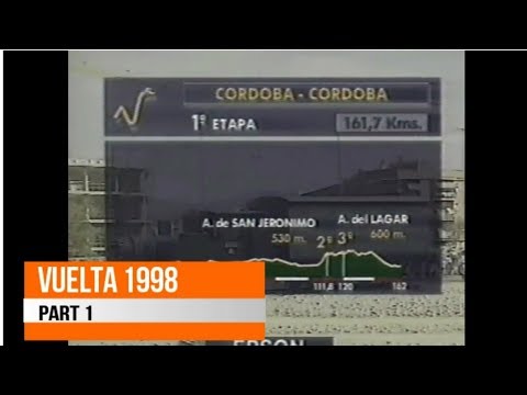 Cycling Vuelta a Espana  1998 (part 1)