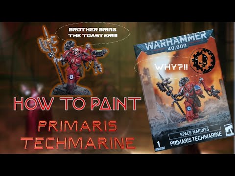 How To Paint - Primaris Techmarine (2 Methods) 2020