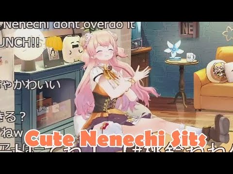 Nene Sits Down【Momosuzu Nene】