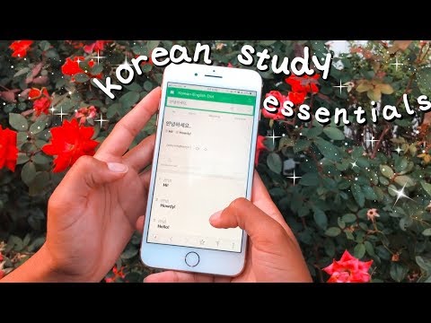 korean study essentials 📖