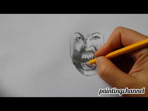 How to draw Mileena - Mortal Kombat 2021 Movie