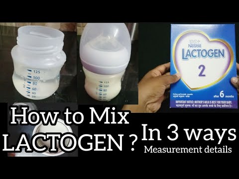 How to mix Lactogen powder tamil/how to mix formula milk in 3 ways/#lactogen /#shorts@BabysWorld01