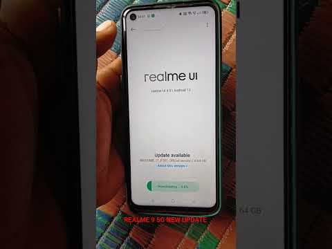 REALME 9 5G ANDROID 13 OFFICIAL UPDATE AVAILABLE/4.64GB/#realme95g #android14 #android13