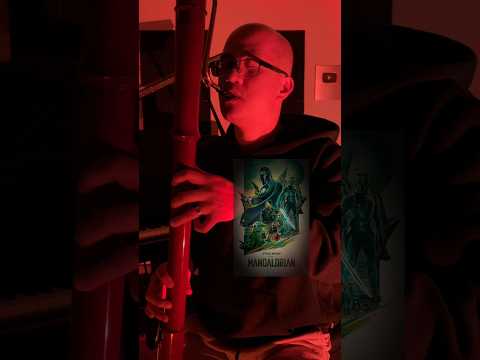 The Mandalorian Theme on a GIGANTIC recorder! #themandalorian #starwars