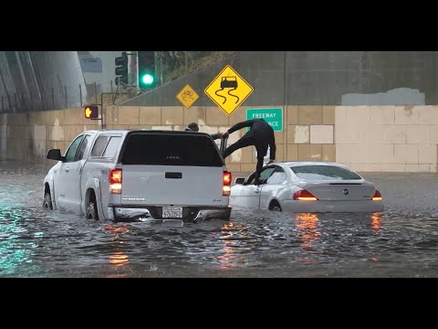 Santa Barbara California Flooding - Atmospheric River December 21, 2023