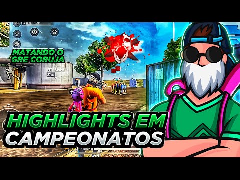 HIGHLIGHTS EM CAMPEONATO GRANDE🏆IPHONE XR💚FREE FIRE MAX💙