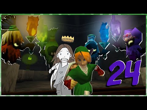 Legend of Zelda Ocarina of Time 24: Ghost busting in the Forest Temple