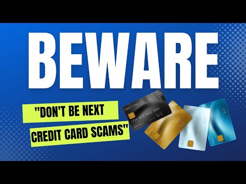 "Don't Be Next! Beware of Credit Card Scams" 💳  #scam alert #creditcard #credit