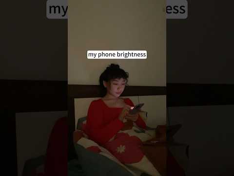 Phone brightness difference