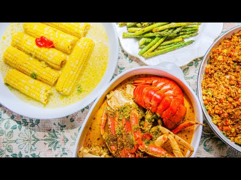 Trinidad Boiled Corn and Impromptu Crab & Lobster Boil