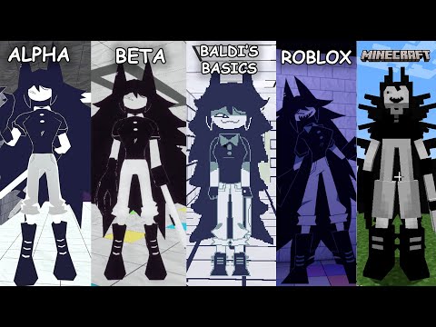 FPE: Alpha vs Beta vs Baldi's Mod vs Roblox Mod vs Minecraft Mod