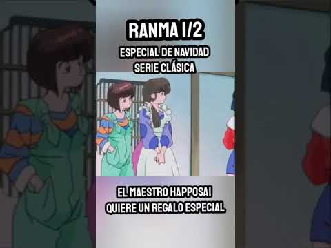 El maestro Happosai quiere un REGALO ESPECIAL - ESPECIAL de NAVIDAD Ranma 1/2 Serie Clásica