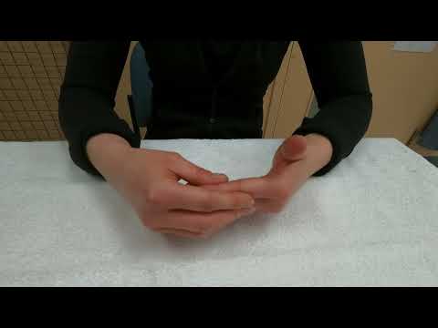 Hand injury exercise 7: Active finger extension with big knuckle bent