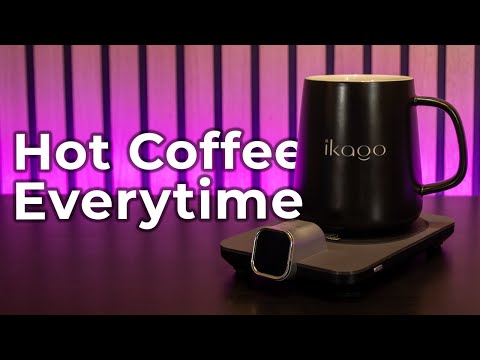 Cool Tech For Coffee Lovers | Ikago Heated Coaster Review