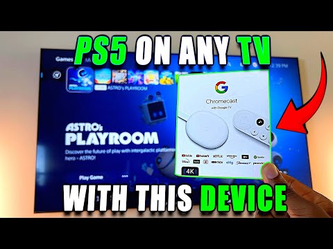 Turning My Chrome Cast Into A PS5 | Remote Play Anywhere!