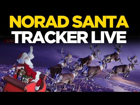 Santa Tracker LIVE 2024 | NORAD Santa Tracker 2024 | Santa Claus Tracker 2024 | Christmas 2024