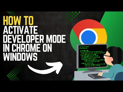 How to ACTIVATE DEVELOPER MODE in GOOGLE CHROME on WINDOWS