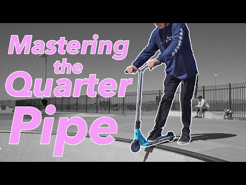 HOW TO RIDE A SKATEPARK QUARTER PIPE LIKE A PRO IN 10 MINUTES *For Beginners*