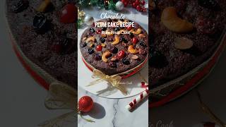 Plum Cake Recipe | Chocolate Rum Fruit Cake Recipe👆💫😍 #ytshorts #shortsfeed #youtubeshorts #shorts