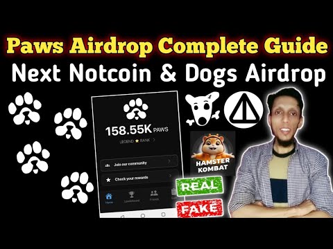 New Paws Telegram Airdrop | Paws Bot | Paws Airdrop | Paws Telegram Bot