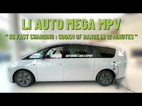 LI AUTO MEGA MPV :  500KM OF RANGE IN 12 MINUTES CHARGING