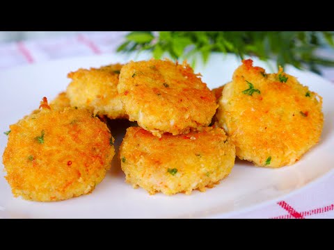 Crab Stick Patties with Cheese