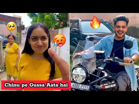 Swati ki Super Bike Chala di 😎🔥 Chinu pe gussa kyu aata hai !! 🥵🥺