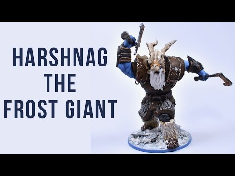 Dungeons and Dragons | Frost Giant Painting Tutorial