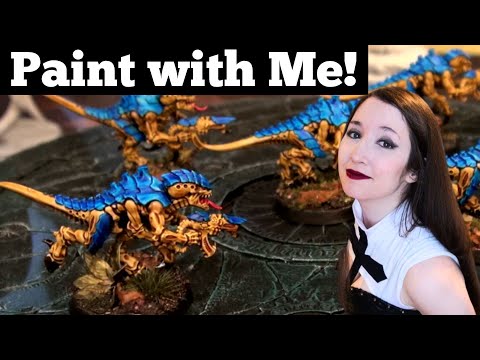 Paint with Me! The Simplest Tyranid Paint Scheme for Leviathan