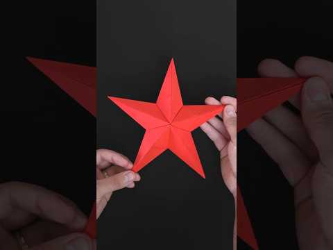 Como fazer uma Estrela de Papel 3D