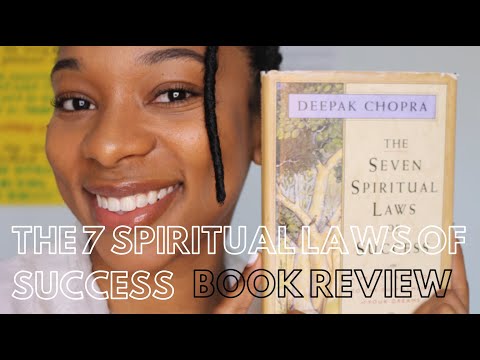 THE SEVEN SPIRITUAL LAWS OF SUCCESS 🌬| SUMMARY + REVIEW