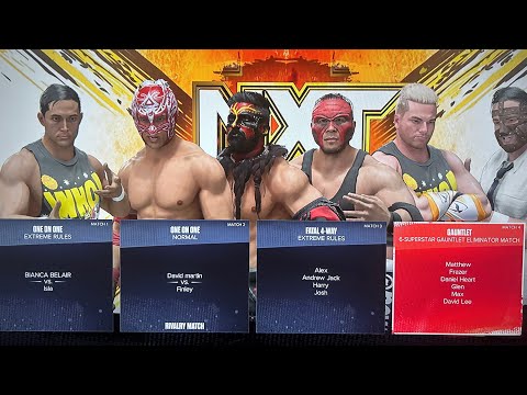 WWE 2K24: AWA Wrestling: 6 Man gauntlet elimanator match