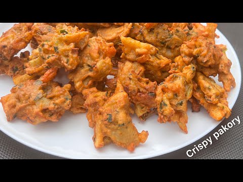 Crunchy Pakora recipe || Crunchy pakora || How to make perfect pakora || Tea Time snaks