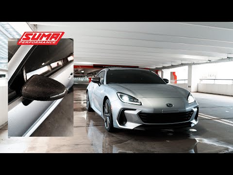 First Carbon Fiber MOD for the 2022 BRZ! - Suma Performance CF Mirrors, Ceramic Tints, & More!