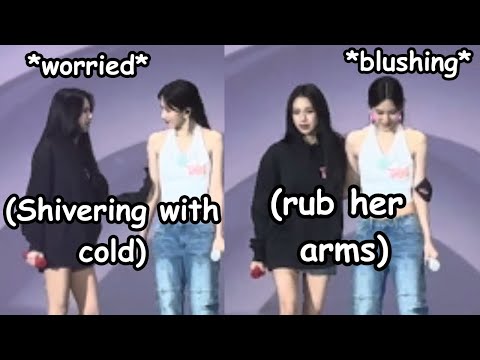 Mina blush after Chaeyoung did this to her, michaeng sweet moment in Mexico