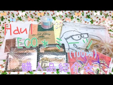 Haul☆ECO＊ミーツ(100均)購入品紹介☆