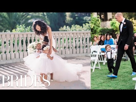 Adorable Kids at Weddings | BRIDES