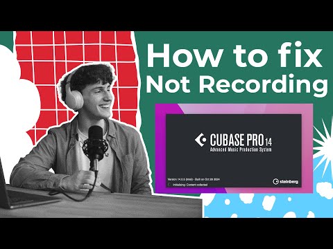 How to fix Not recording Cubase 14 No Input in Cubase 2025 MACOS X 🔥🔥🔥🔥🔥