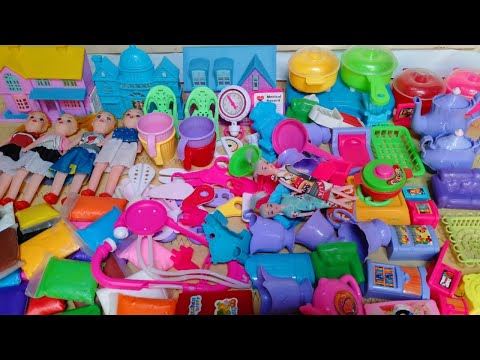 Minutes Satisfying With Unboxing Hello Kitty Sanrio Kitchen Set | Tiny Cutee Asmr Kitchen Set Review