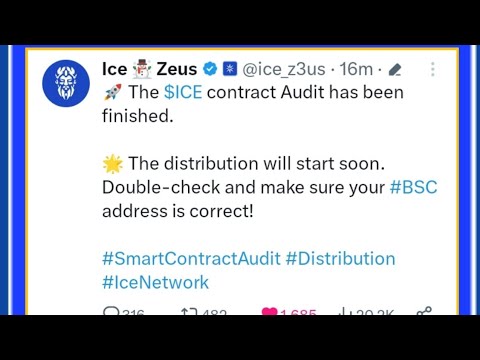 ice Network update || ice network distribution confirm date | ice distribution will start soon