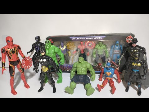 All Avengers Team | Avengers vs Superman | Avengers Figure Action | ASMR Unboxing\Superhero Toys